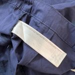 Mango NWT navy high waisted cotton shorts size small Photo 7