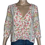 Jaase Floral High Low Hem Blouse Photo 0