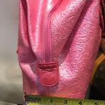 SHARIF 1827 Paisley Pink Shoulder Bag Adjustable Handle Sides Photo 4