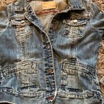 Aeropostale Vintage Y2K Aéropostale distressed jean jacket sz S Photo 2
