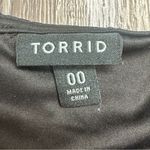 Torrid Black Lace Long Sleeve Tunic / Mini-Dress Size OO (Women's Medium/Large) Photo 1