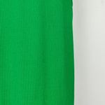 J.Crew  Ribbed Ruffle Tank Top Green Stretch Cotton Blend Colorful Medium NWT Photo 8