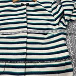 Talbots  Striped Fringe Jacket Size 16 Petite‎ Photo 9