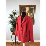 Collection For Le Suit Women Plus 20W Red Lapel Notch Collar 3 Buttons Closure Photo 1