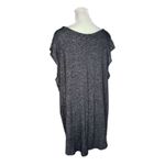 Old Navy  Short Flutter Sleeve Charcoal Gray Luxe Top Size‎ XL Photo 2