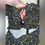 Forever 21 NWT  Floral Dress with Cutout and Puff Sleeves Size XL Long Sleeve Photo 1