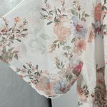 Bloomchic  plus size floral babydoll flowy sheer short sleeve 18/20 sweetheart Photo 3