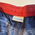 Columbia  Blue Floral Print Drawstring Waist Pockets Womens Medium‎ Photo 7