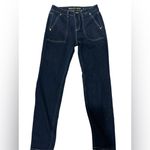 Michael Kors  women’s Chloe Dark Blue Straight Jeans size 2 Photo 4
