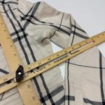 The North Face Shirt Womens Medium Flannel Plaid Tunic Top Long Sleeve Button Up Photo 8