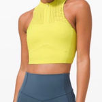 Lululemon  Unleash Strength Bra in Yellow/Green Size 8 Photo 0
