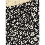 American Eagle black white floral print mini dress size Medium Photo 6