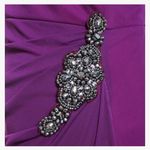 Alex Evenings  Womens Purple One Shoulder Dress, formal, wedding guest, prom gown Photo 2