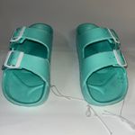 NWOT Unbranded Women's Aqua Blue Slide 2 Photo 1