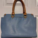 Adrienne Vittadini  blue shoulder tote bag Photo 2