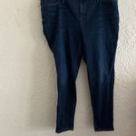 Madewell Dark Wash 9” High Rise Skinny Jeans 36 Petite Short Plus Size Photo 4