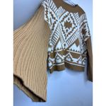 Wrangler  WOMEN'S SOUTHWESTERN SWEATER CREW NECK LONG SLEEVE MUSTARD SIZE MEDIUM Photo 3