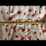 Gap  white and red floral dress. Size 2 Photo 7