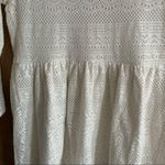 - White Lacey Maternity Top S/P A Pea In the Pod Photo 5