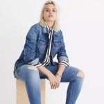 Madewell NEW  The Jean‎ Jacket in Pinter Wash, 2X Photo 1