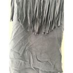 Rory Beca Black Silk Fringe Sleeveless Tank Top XS Women's Blouse Photo 2