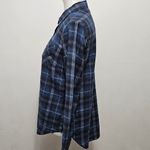 Alexander Jordan Blue & Gray Plaid Flannel Button Down Size Medium Photo 2