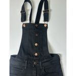 Guess  Black Denim Overalls with Copper Hardware, Sz: 25 (b46) Photo 2