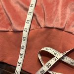 Adidas Women's Size S Sweatshirt Wonder Red Velour Mock Neck Cropped Top New Photo 9