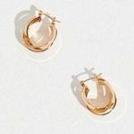 Free People  Triple Hoop Earring in GoldAmber Sceats Photo 0
