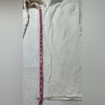 Madewell  Cream Capri Wide Leg Textured Trousers Photo 7