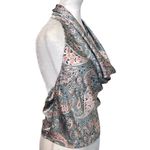 Ro & De ANTHROPOLOGIE  Paisley Halter Top M Pink/Blue NWT Photo 5