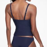 Athleta Tankini Top Twist Up Tank Swimsuit Swim 32D 32DD 32D/DD S New Photo 1