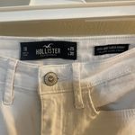 Hollister White Ripped  High Rise Super Skinny Jeans Photo 2