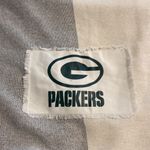 Green Bay Packers Plaid Blanket it’s big one length 70” by 60” BNWOT Gray Photo 2