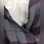 Parker  Plaid Silk Dress Back Cutout Cinched Waist Size XS Photo 8