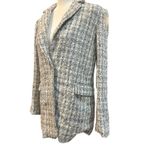 Rachel Zoe Tweed Blazer Jacket Career Casual Professional Business Chic Photo 2