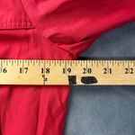 Sean John NWT  Women's Size M Red Button-Up Double Breasted Coat Bomber Jacket Photo 5