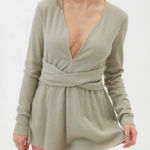 Urban Outfitters Out From Under Hanna Twist Front Romper Photo 0