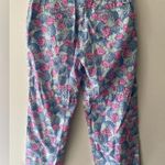 Vineyard Vines Women’s Pineapple Bowfront Catamaran Pants Linen Cotton Spandex Photo 6