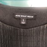 Who What Wear BLACK FLOWY DRESS Photo 2