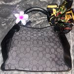 Coach Black and Gray Signature Tote Bag Photo 1