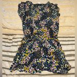 Loft  Multicolor Floral Romper Photo 3
