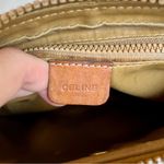 CELINE Brown Macadam Vintage Wristlet Clutch Pouch Photo 13