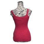 Hollister Gilly Hicks Sydney Pink Lace Trim Tank Top Women’s Small Knit Cami Y2K Vintage Photo 4
