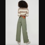 Princess Polly Ramos Sage Green Low Rise Denim Wide Leg Jeans 12 Photo 4
