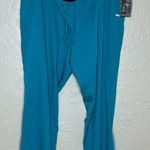 Grey’s Anatomy Active Barco Women’s Teal Scrub Pants Drawstring Pockets 5XL Green Size 5X Photo 0