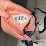 Sabo Skirt Y2K  cropped top neon tangerine tube top v neck tumblr 2010s vintage Photo 4