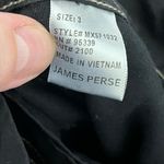 James Perse Relaxed Baggy Fit Contrast Stitch Pull On Drawstring Pants Size 3 Photo 7