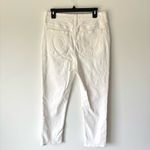 Madewell White The Perfect Vintage Jean Straight Leg High Waist Travel Beach Photo 6