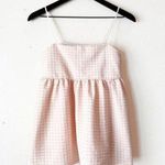 ASOS Design Women’s 4 Textured Cami Top in Checkered Print Photo 0